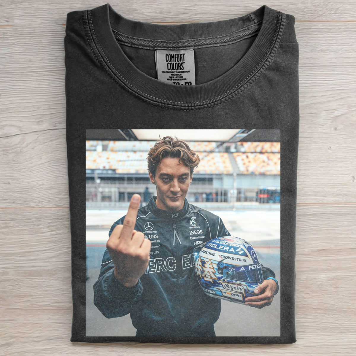 F1 George Russell Funny Meme T-Shirt