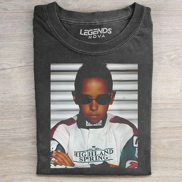 Little Lewis F1 Retro T-shirt