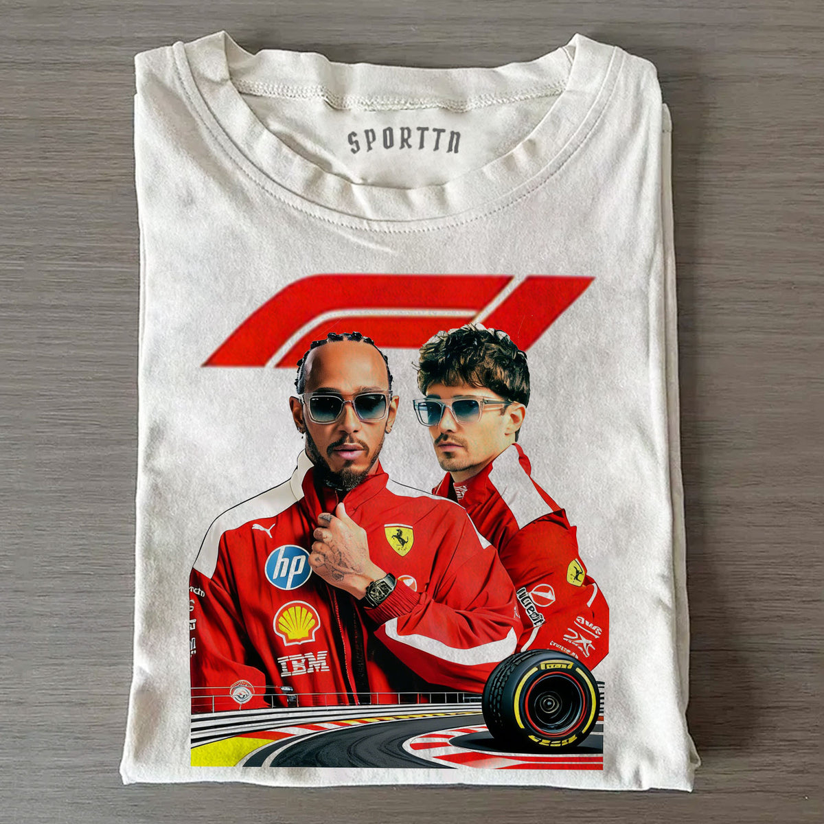 Lewis & Charles Leclerc F1 Tee