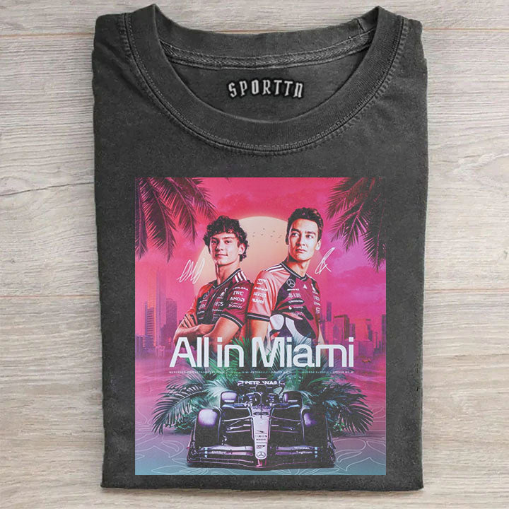 All in Miami: Russell & Edition Retro T-shirt