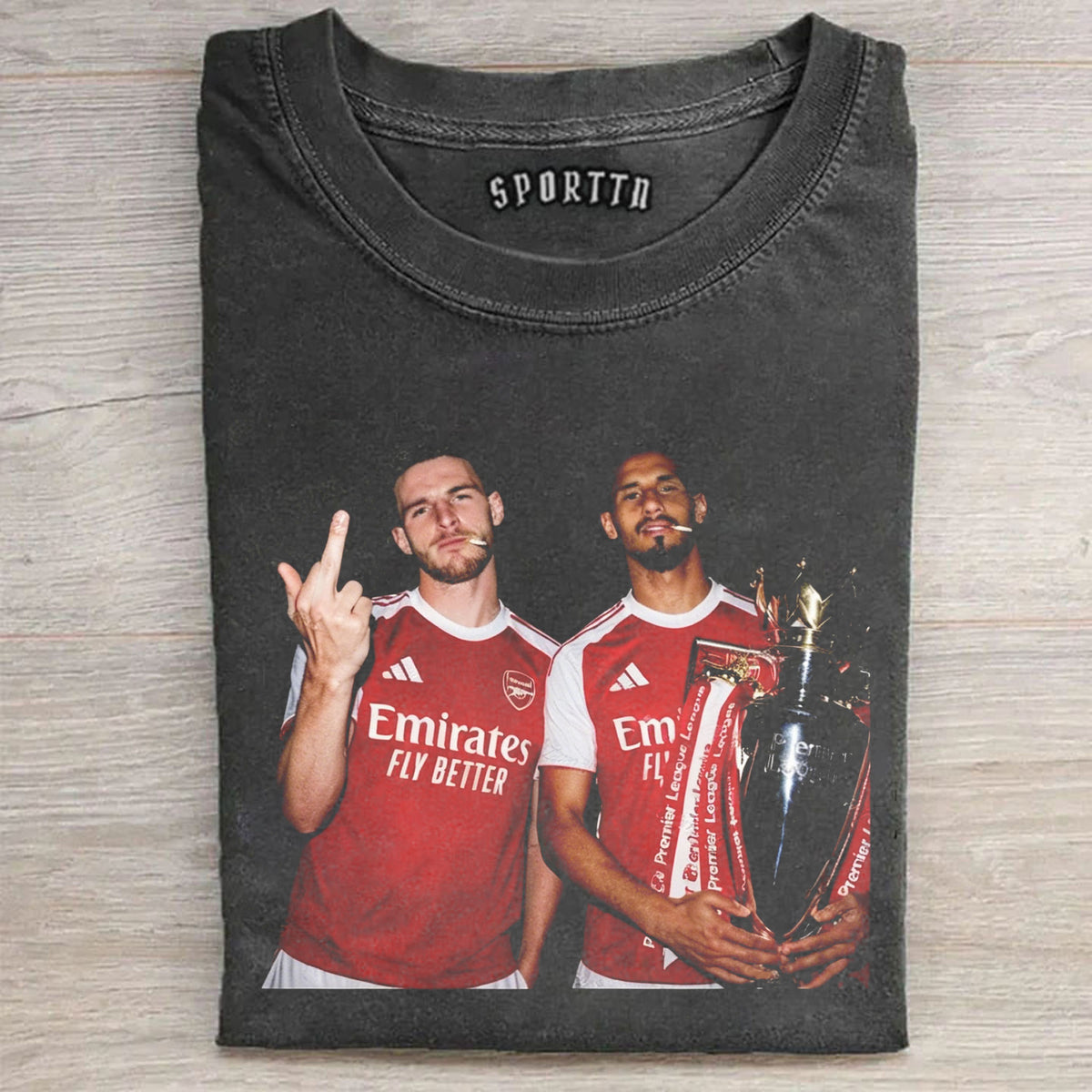 Arsenal-Declan Rice & William Saliba Tee
