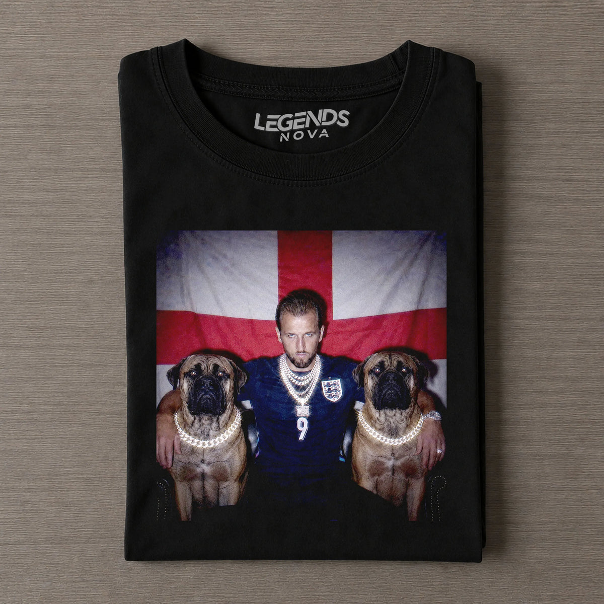 England Funny Vintage Tee