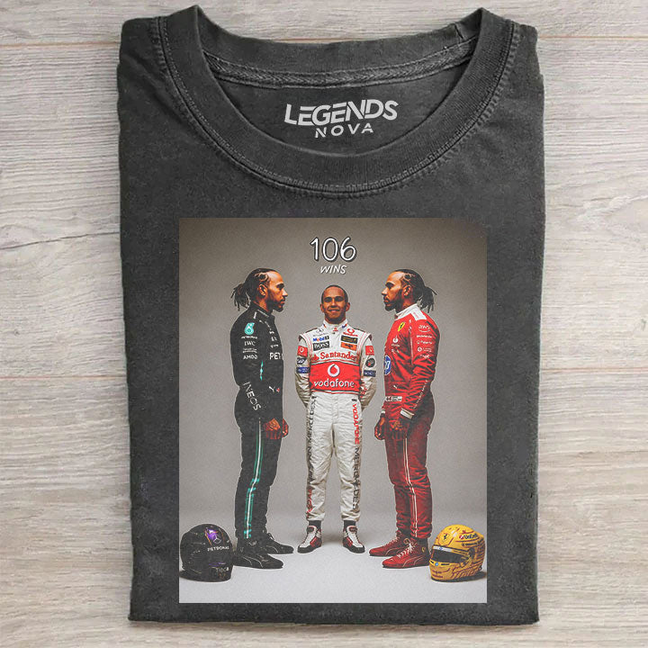 Lewis F1 Retro T-shirt