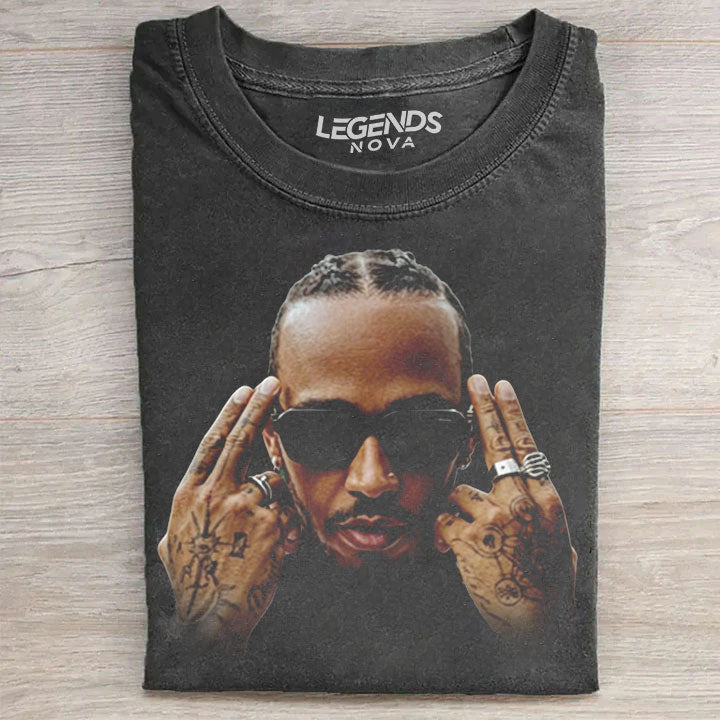 Lewis F1 Retro T-shirt