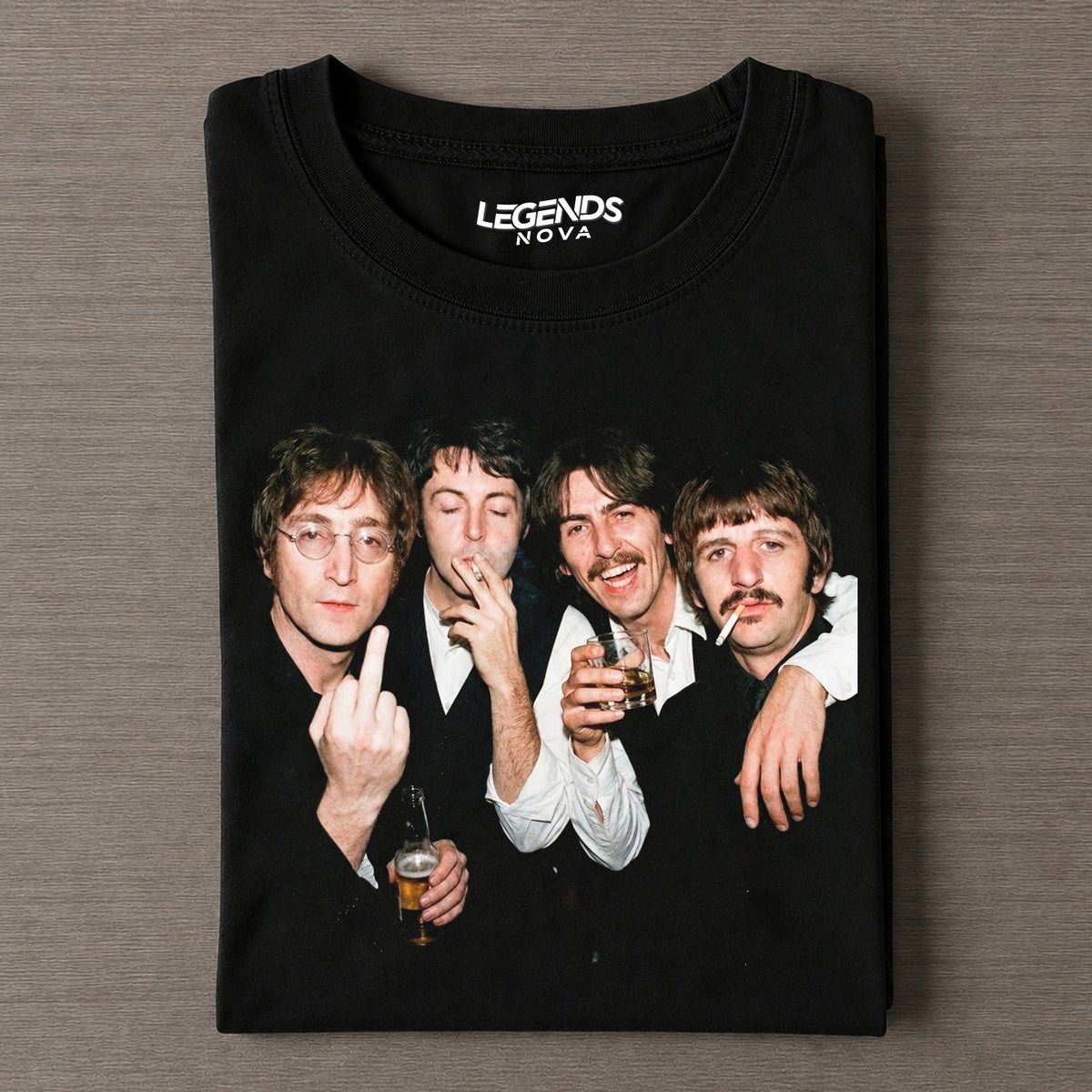 Funny The Beatles Vintage Tee