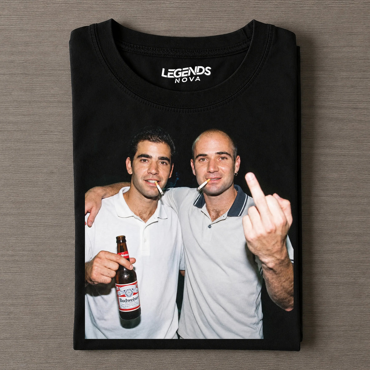 Andre Agassi & Pete Sampras Tee