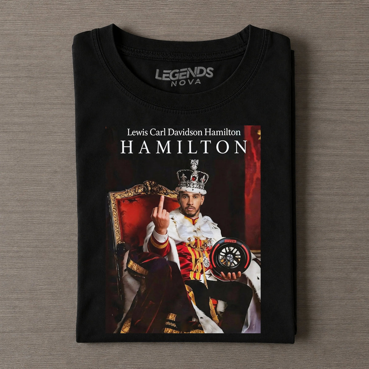 F1 Lewis Hervé Perceval T-Shirt