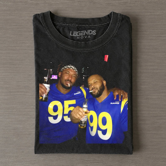 MG &  AD & MS Rams Funny Football T-shirt