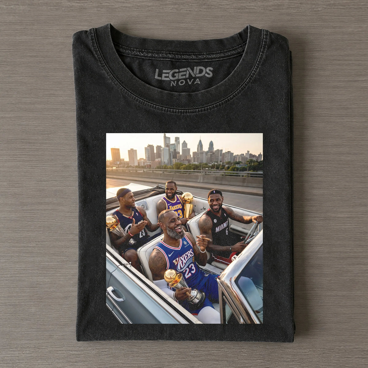 LeBron James¡¯s Four Careers Tee