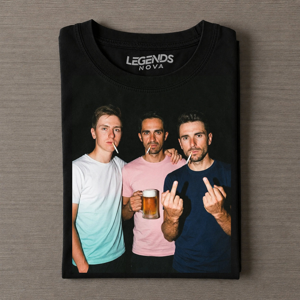 Tadej Pogačar & Primož Roglič & Alberto Contador 2026 Vintage T-shirt