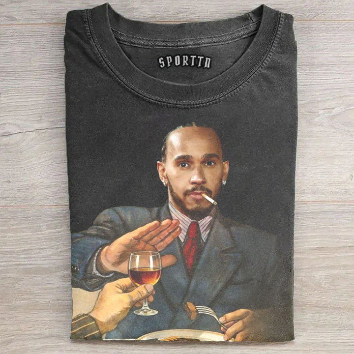 НЕТ ! Lewis F1 Funny T-shirt