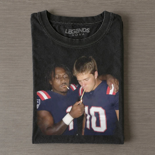 A.J.B & DM Football T-shirt