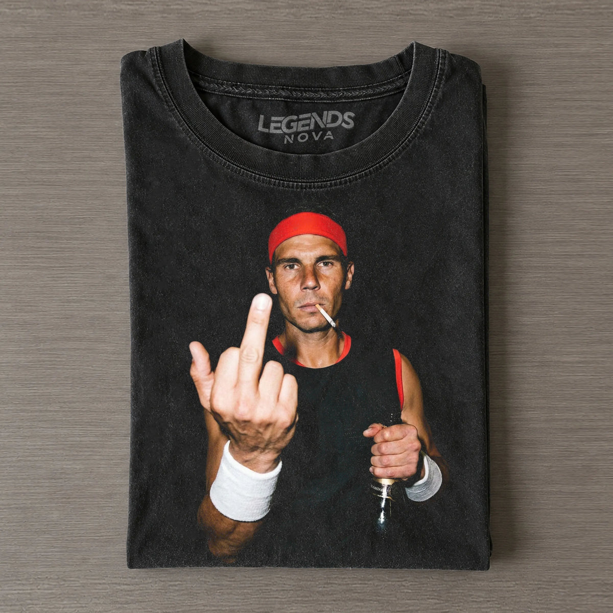 Rafael Nadal Tennis legend graphic T-shirt