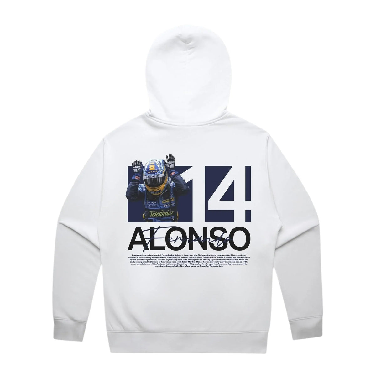 Fernando Alonso Pose Tee/Hoodie