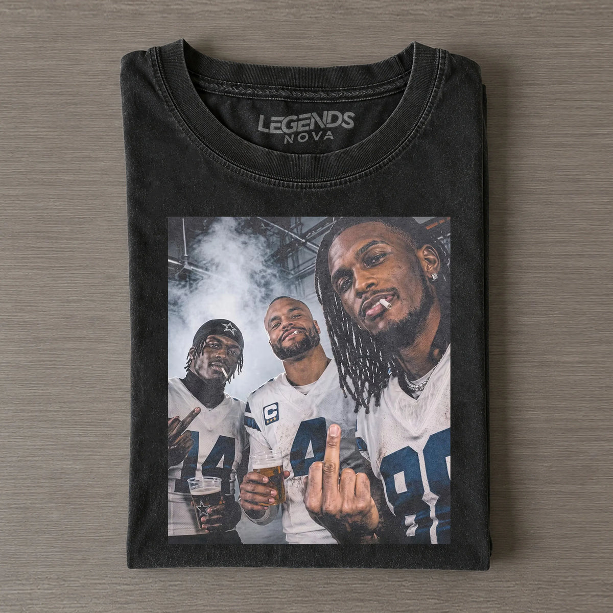 CeeDee Lamb & Dak Prescott Football T-shirt