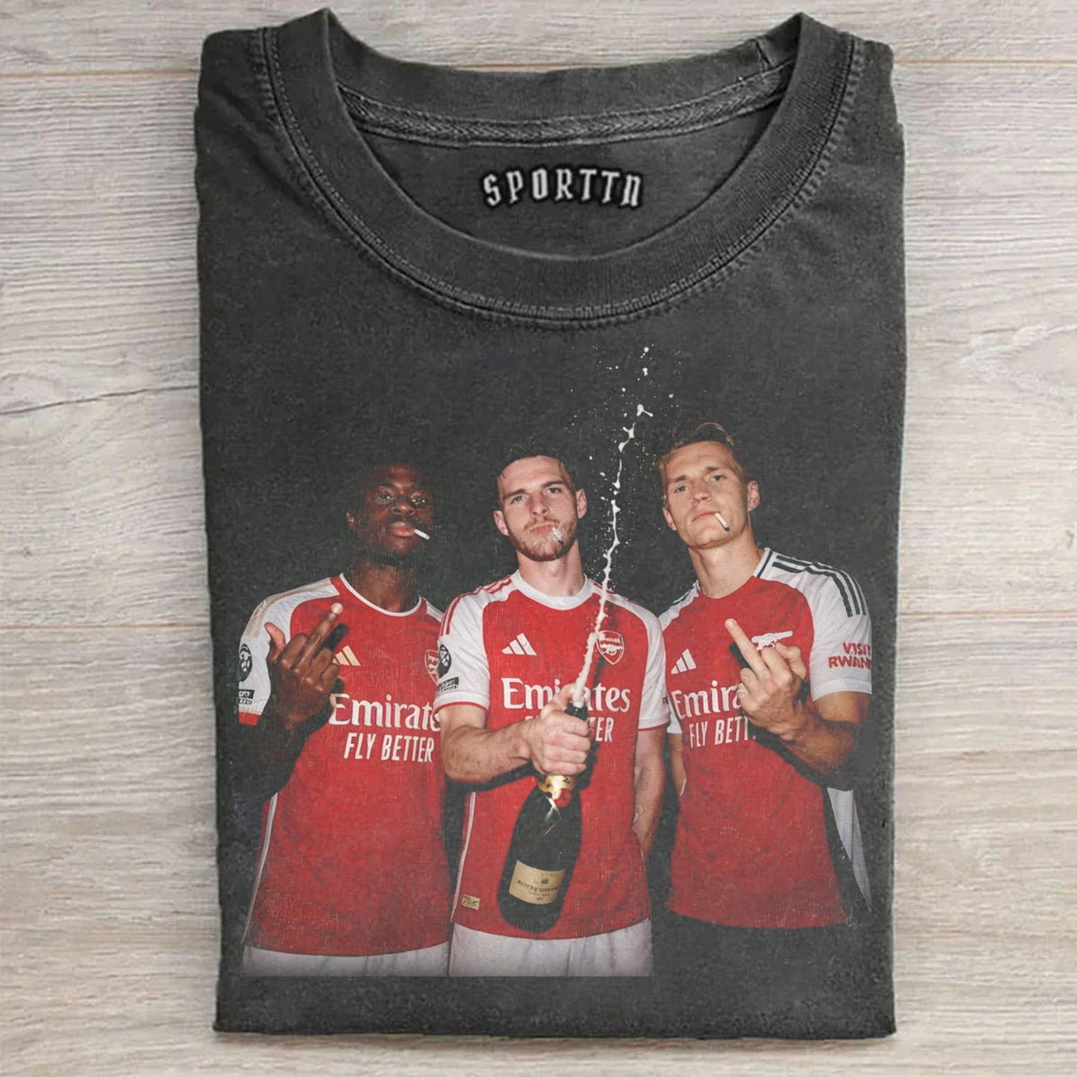 Arsenal-Declan Rice ＆ Bukayo Saka ＆ Martin Odegaard Tee