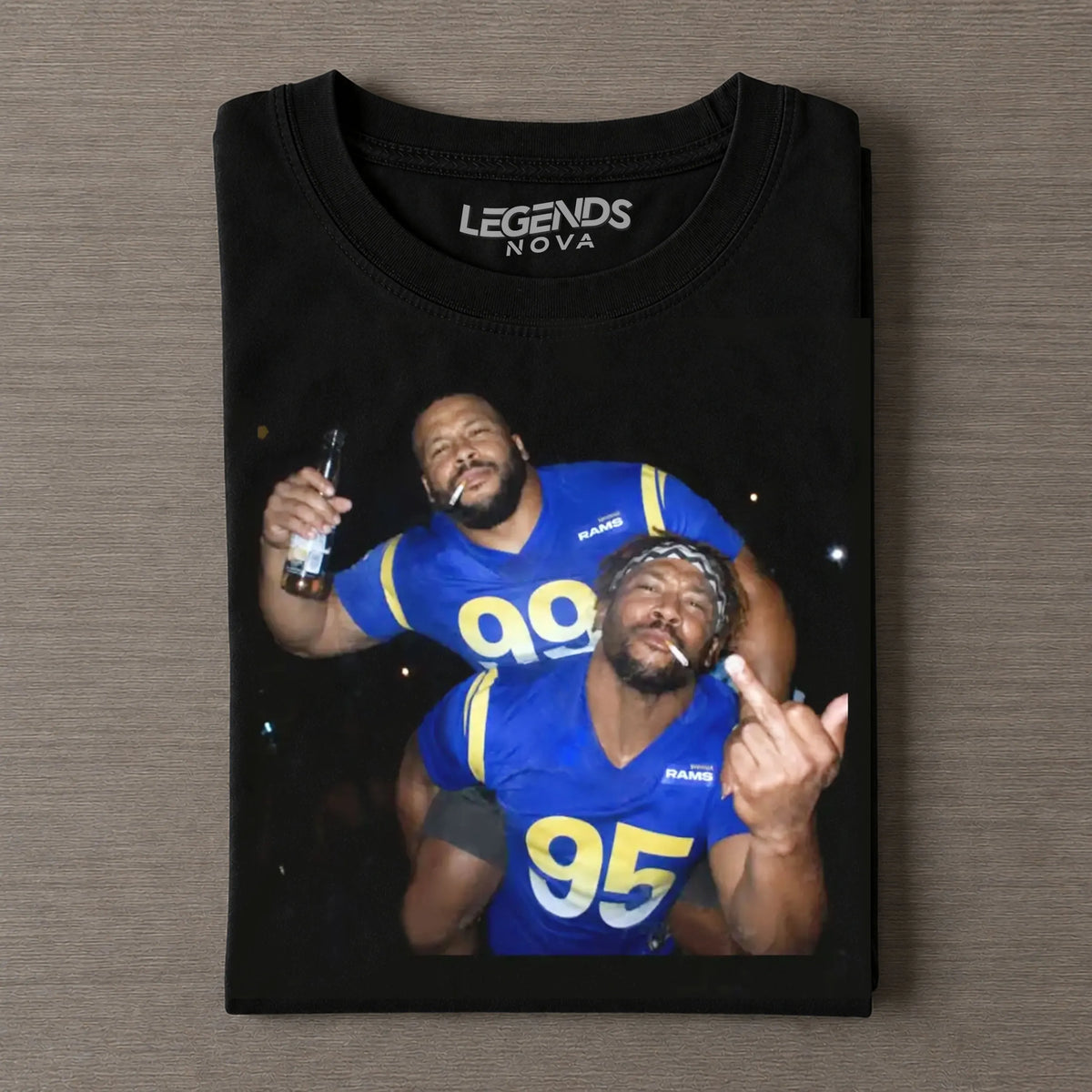 MG &  AD & MS Rams Funny Football T-shirt