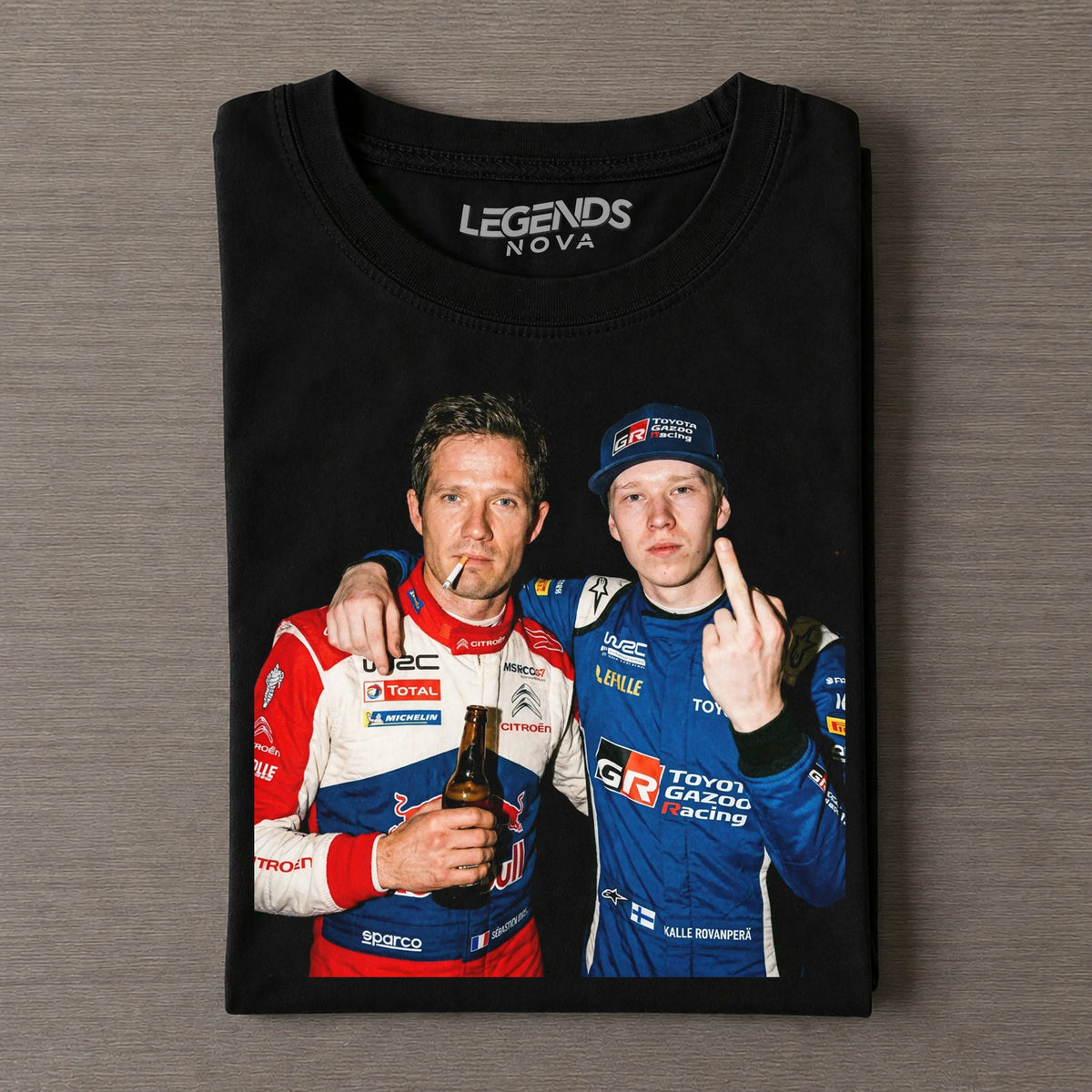 Sébastien Ogier & Kalle Rovanperä 2026 Secto Rally Finland｜WRC Tee