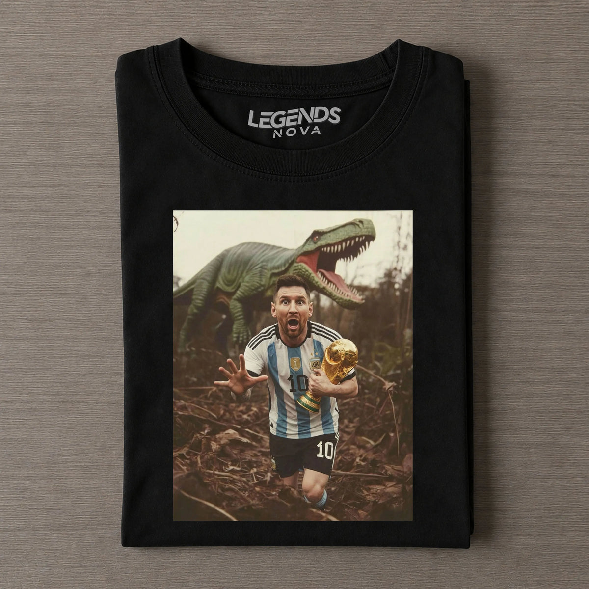 Argentina Messi Funny Vintage Tee