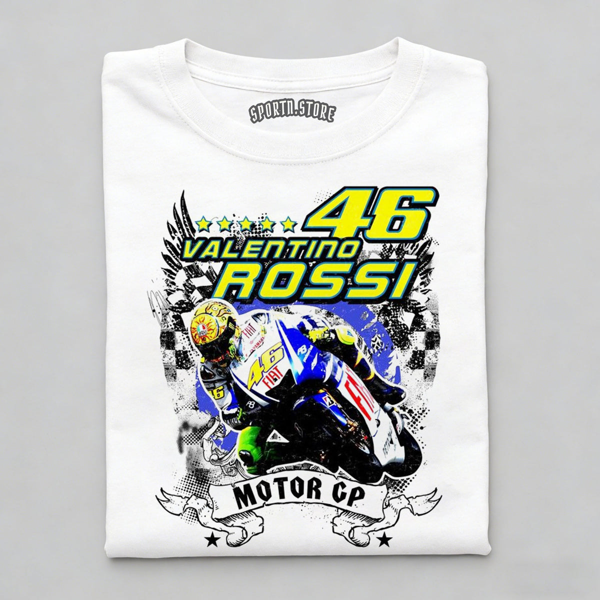 Valentino Rossi MotoGP V8 Tee
