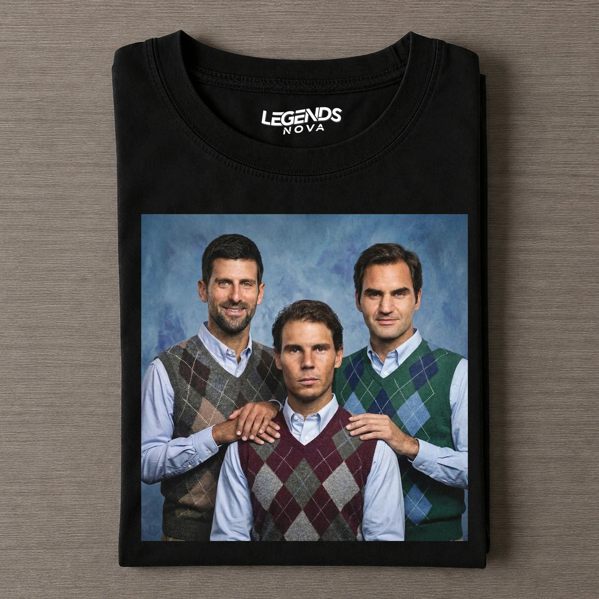 Funny Djokovic & Nadal & Federer Tee