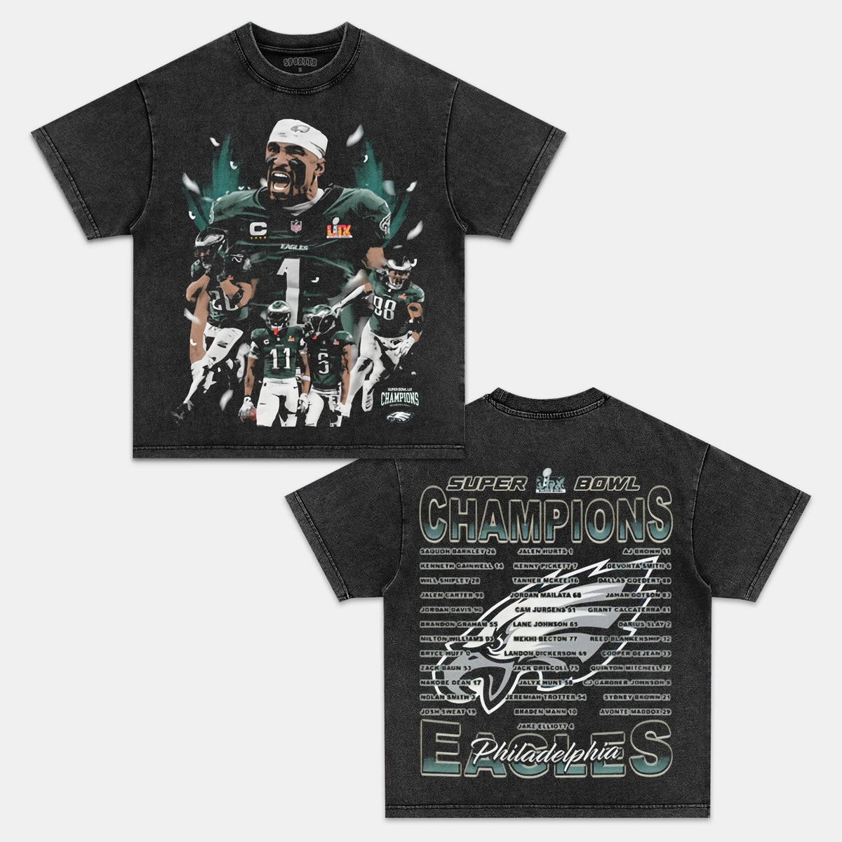 SUPER BOWL LIX CHAMPS TEE
