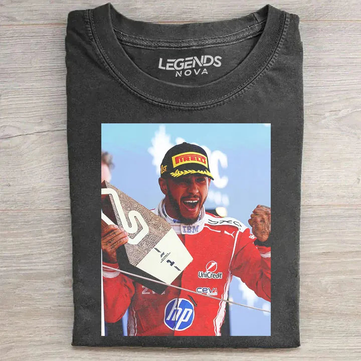 Lewis F1 Retro T-shirt