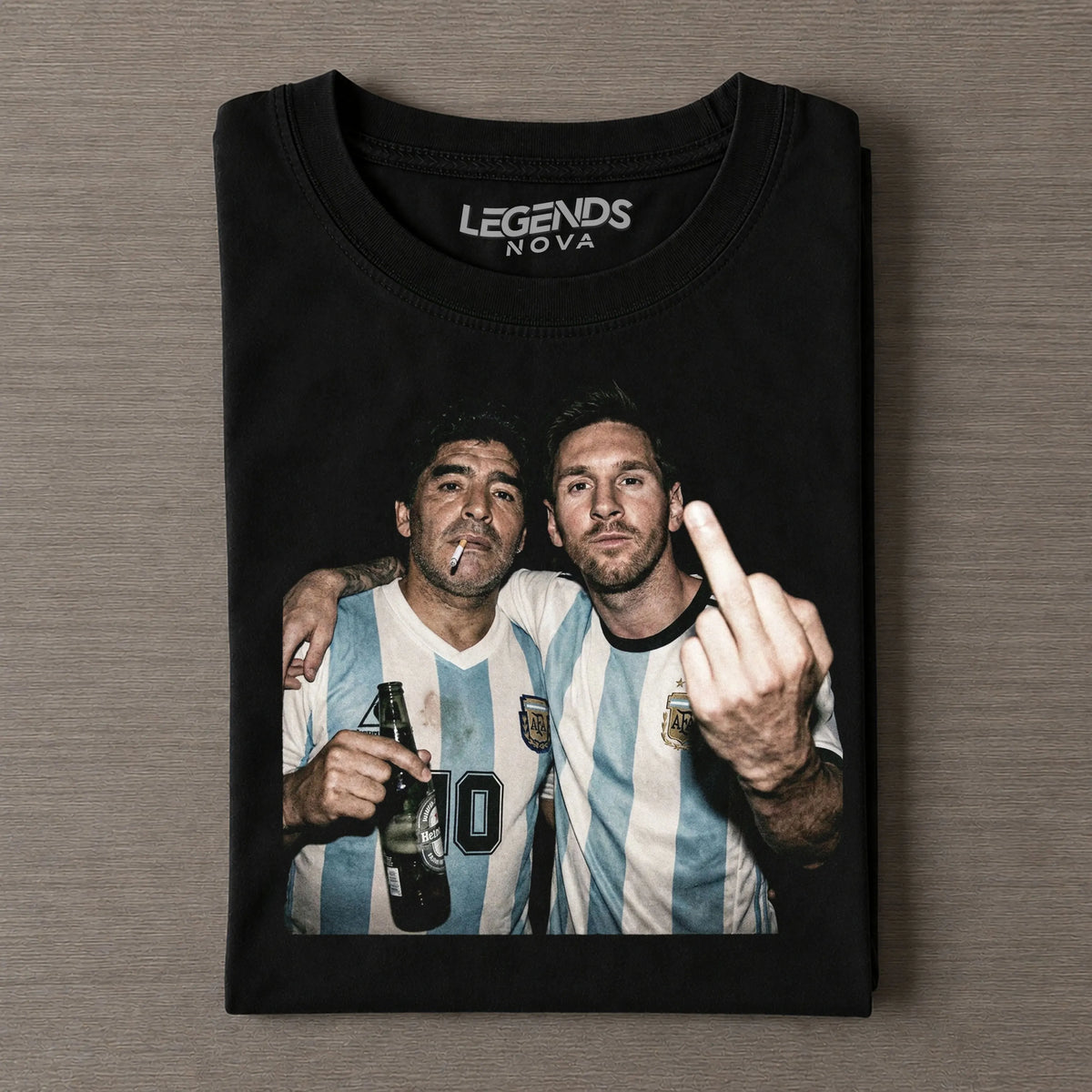 Diego Maradona & Messi Argentina Legends T-shirt