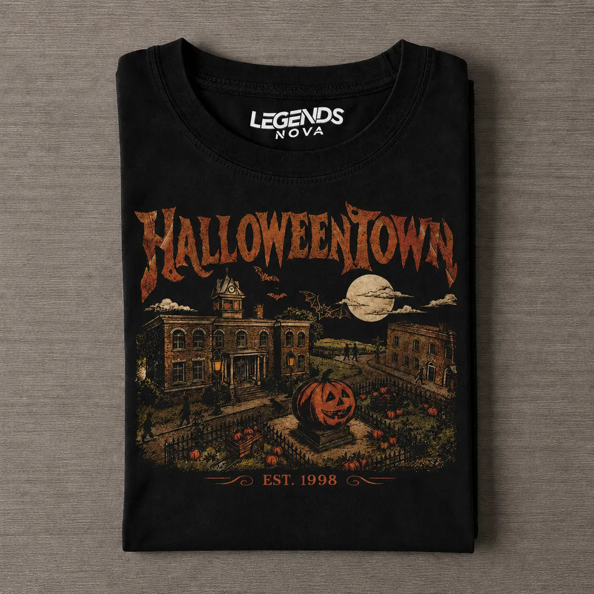Vintage Halloween Ghost T-shirt