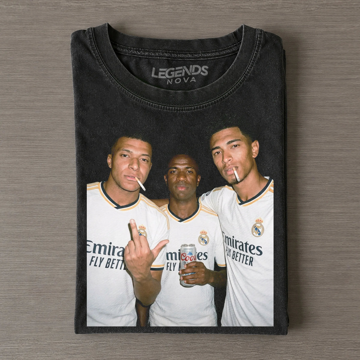 Vinícius Júnior & Kylian Mbappé & Jude Bellingham T-shirt