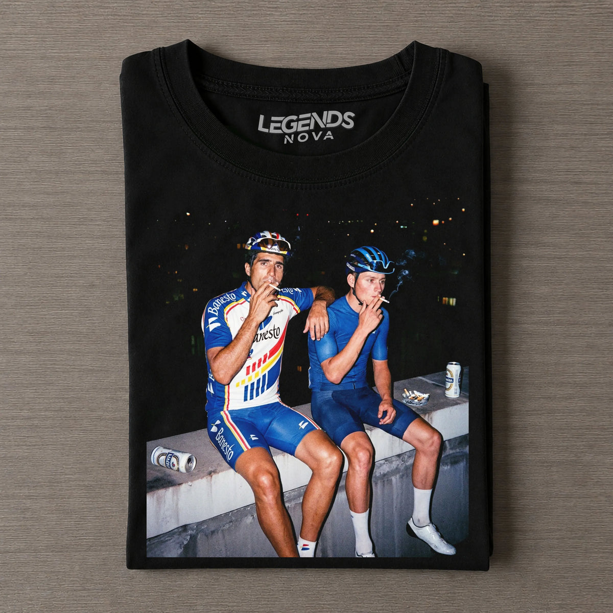 Miguel Indurain & Mathieu van der Poel 2026 Tee