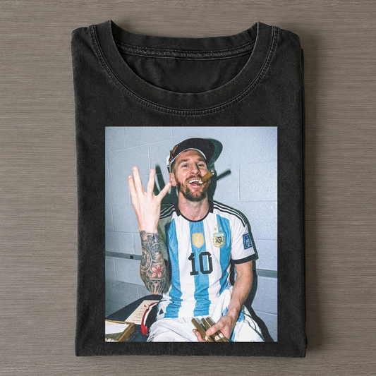 Lionel Messi Vintage Tee