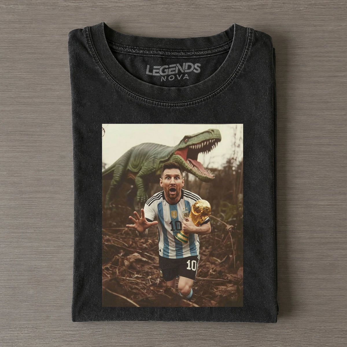 Argentina Messi Funny Vintage Tee