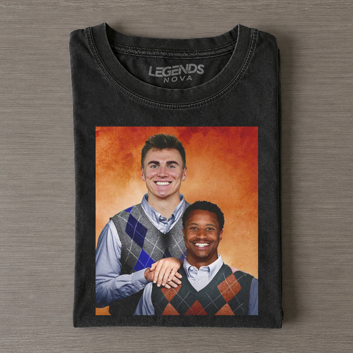 Bo Nix & Courtland Sutton Step Brothers Poster T-shirt