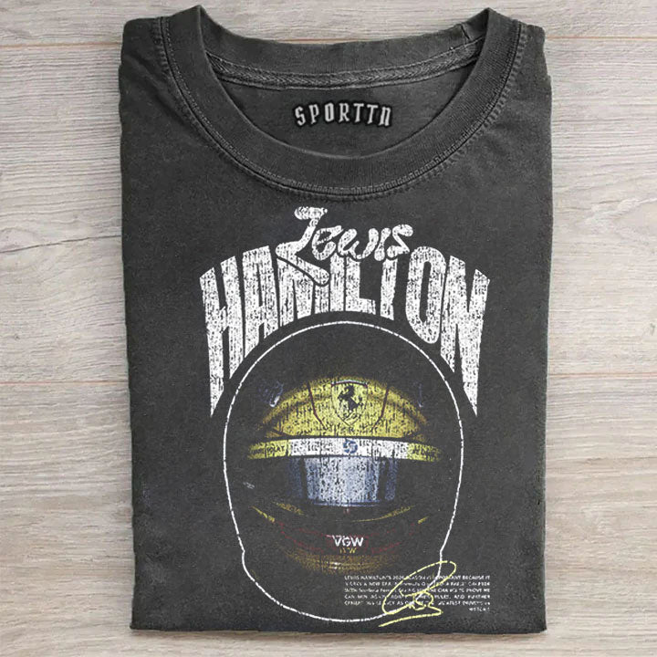 "F1 Racing - Helmet" Washed Tee