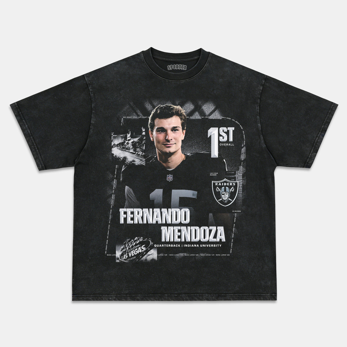 Fernando mendoza 2026 1st V2 Tee