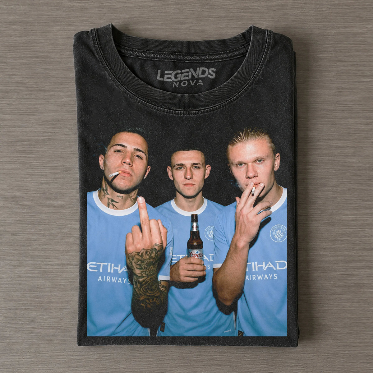 Enzo Fernández & Phil Foden Erling & Haaland T-shirt