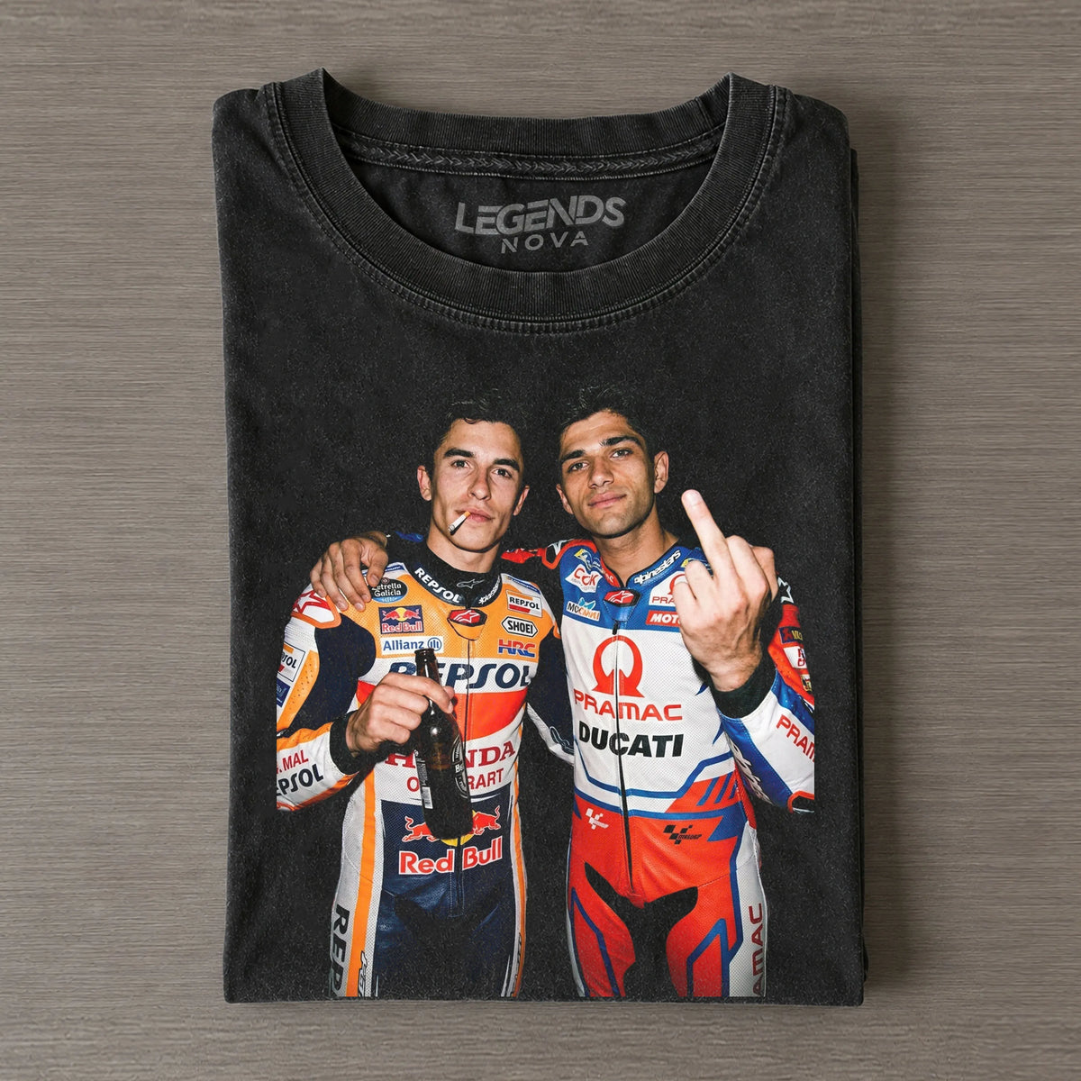 Jorge Martín & Marc Márquez Moto GP The Silverstone Showdown T-shirt