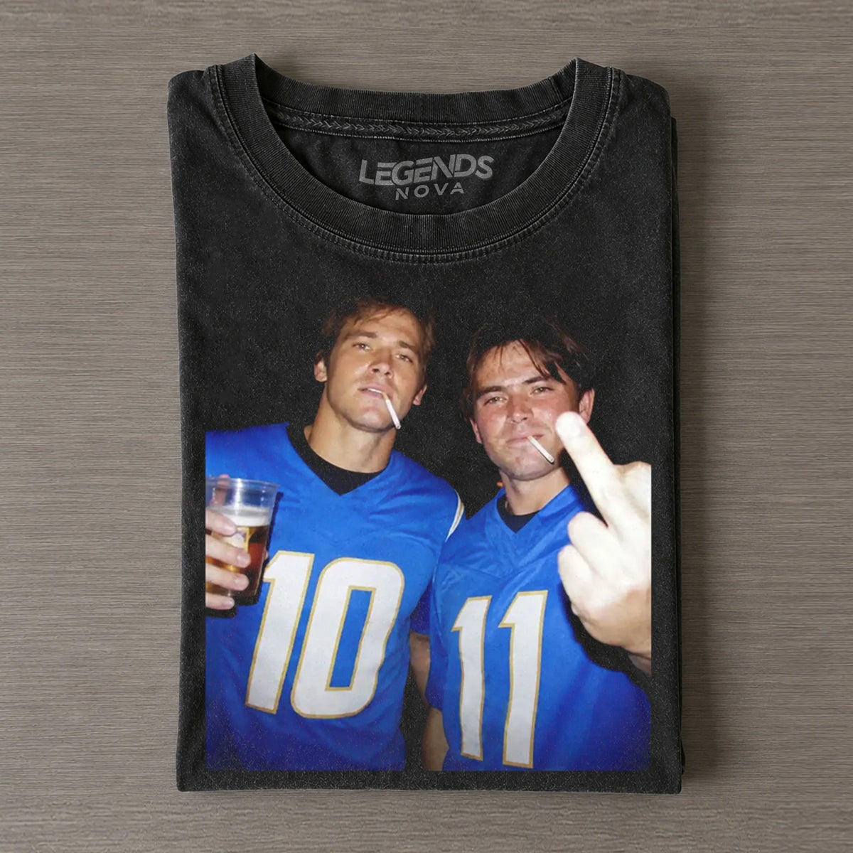 JH10 & CD11 Football Tee