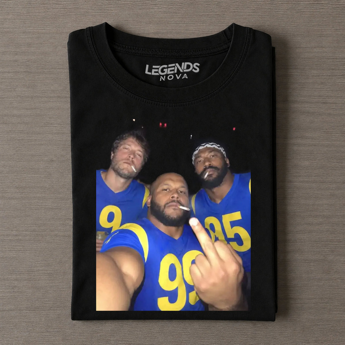 MG &  AD & MS Rams Funny Football T-shirt