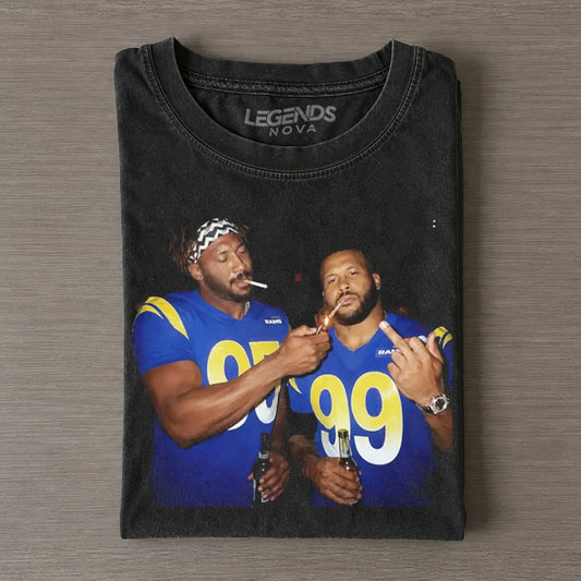 MG & AD LA Rams Football T-shirt