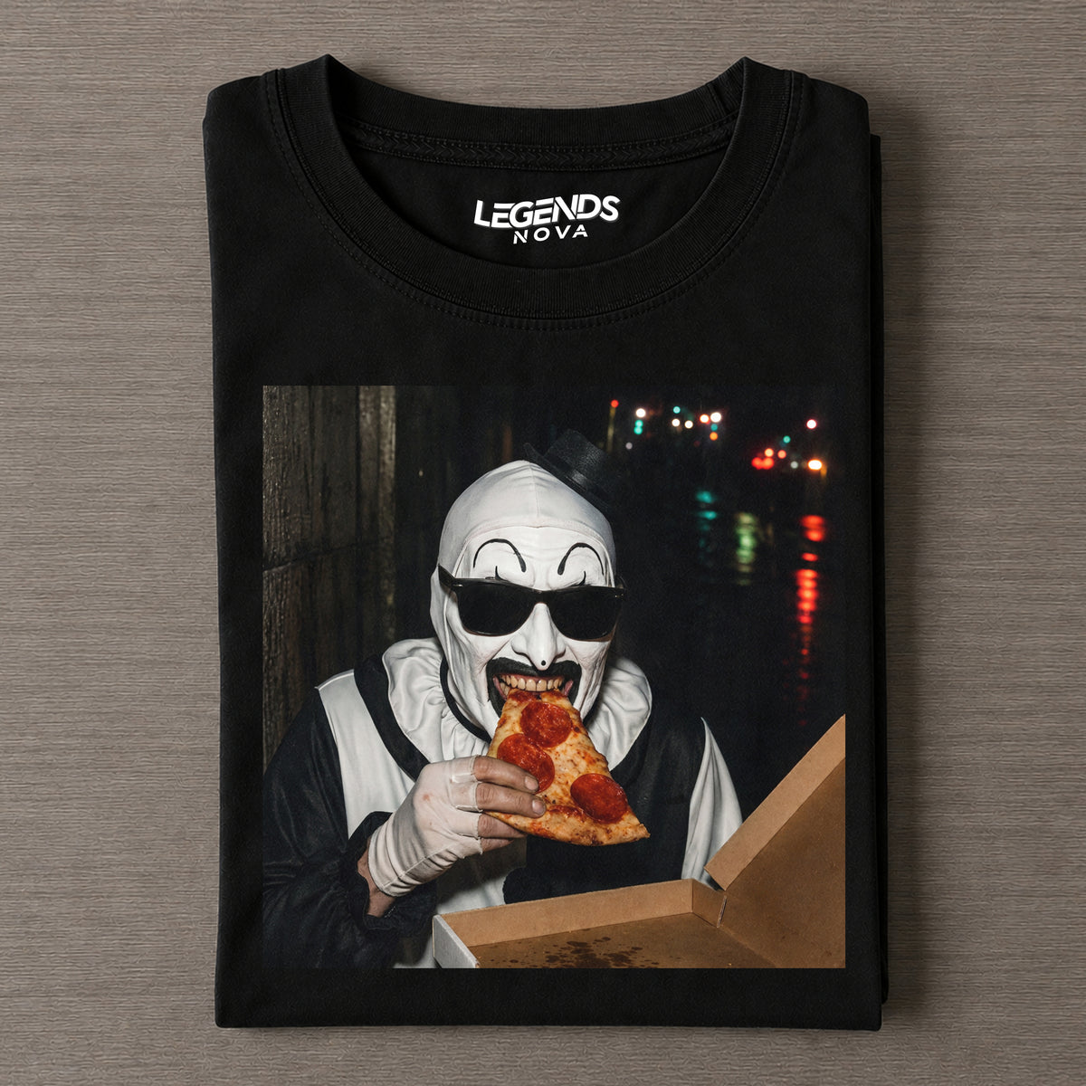 Vintage Halloween Art the Clown Vintage Tee