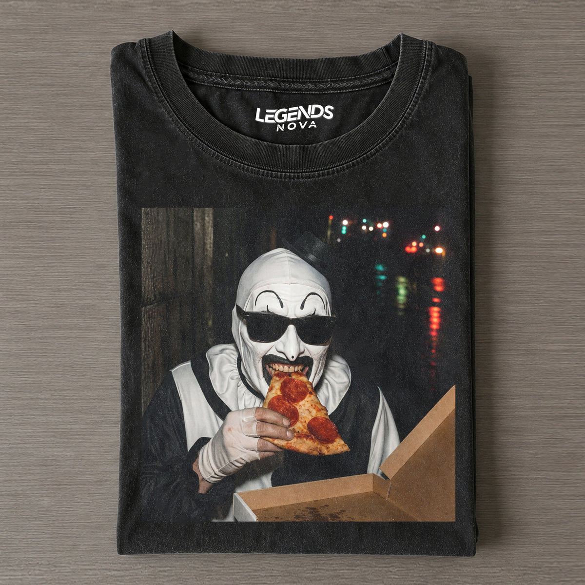 Vintage Halloween Art the Clown Vintage Tee