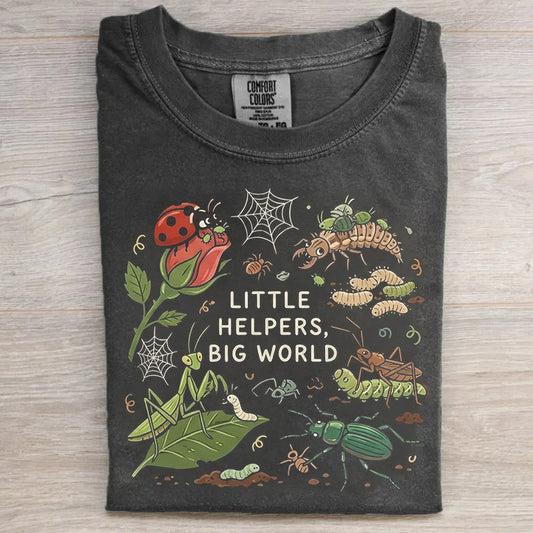 Little Helpers Big World T-shirt