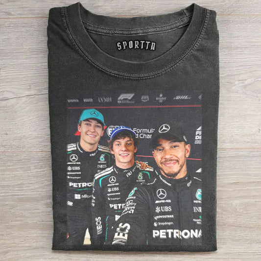Russell & Antonelli & Three Generations Commemorative Tee