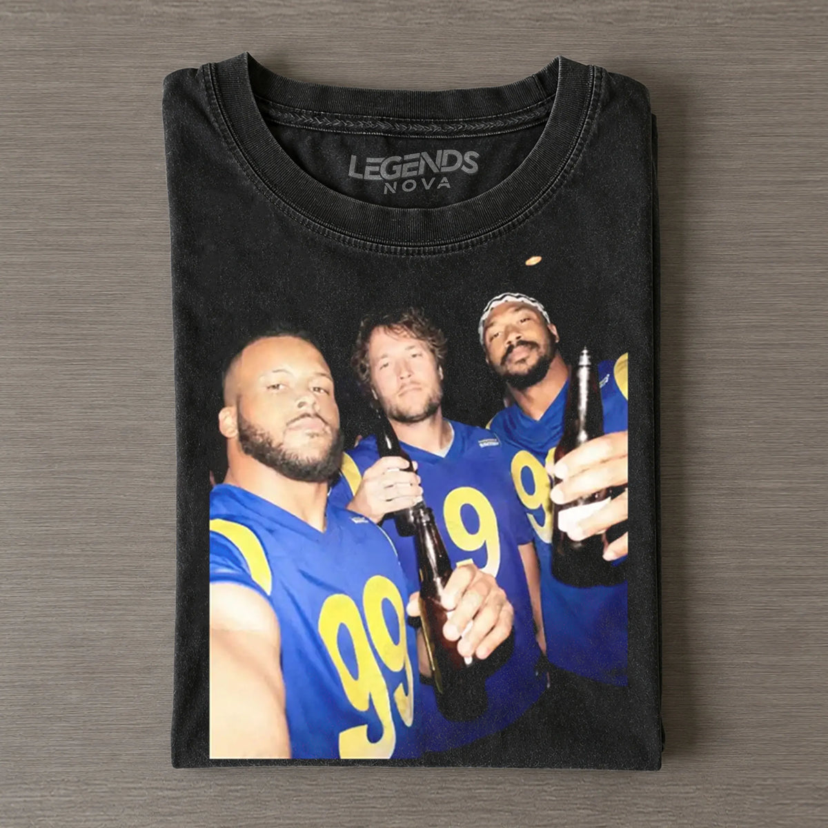 MG & AD & MS LA Rams Football T-shirt