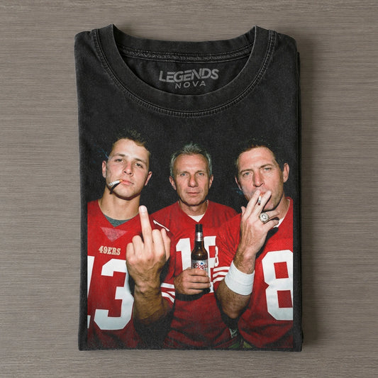 BP & JM & SY Football T-shirt