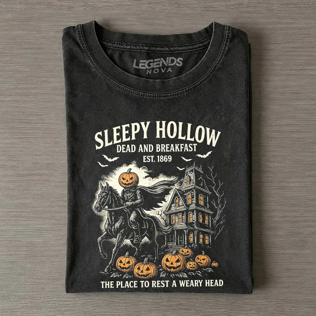 Sleepy Hollow Dead And Breakfast Halloween T-shirt