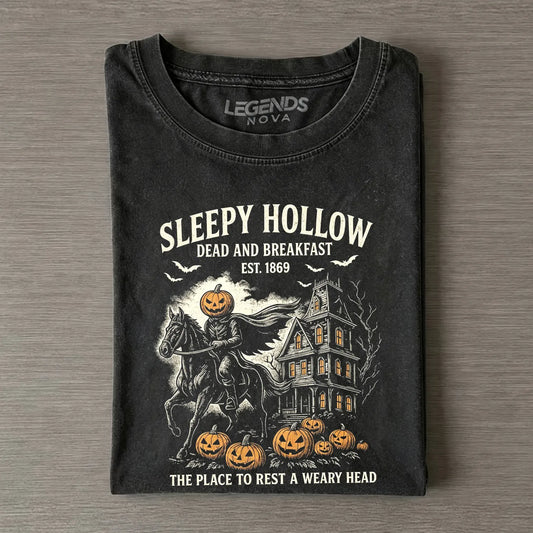 Sleepy Hollow Dead And Breakfast Halloween T-shirt