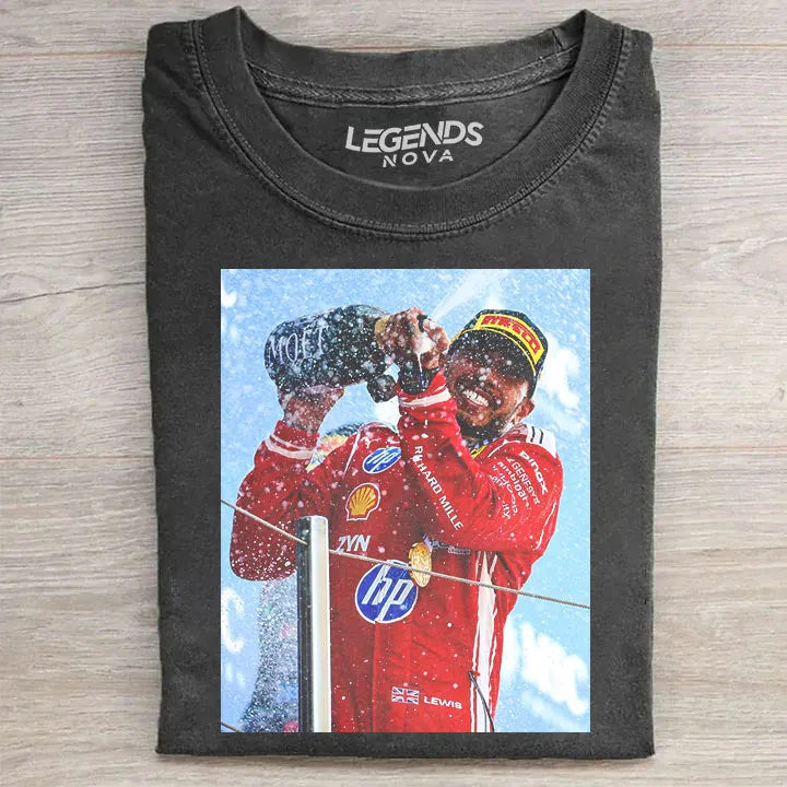 Lewis F1 Retro T-shirt